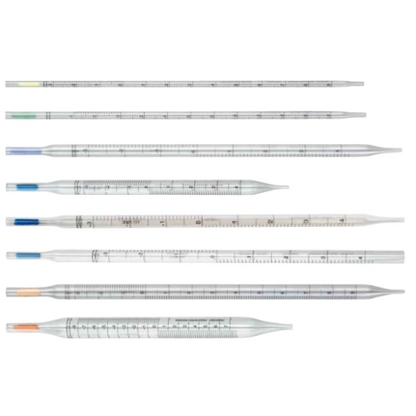 Serological pipettes plastic 25 ml sterile