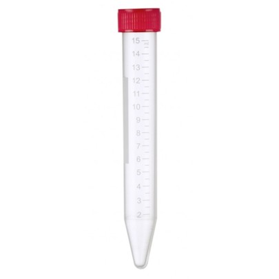 Provetta PP 15 ml sterile con tappo
