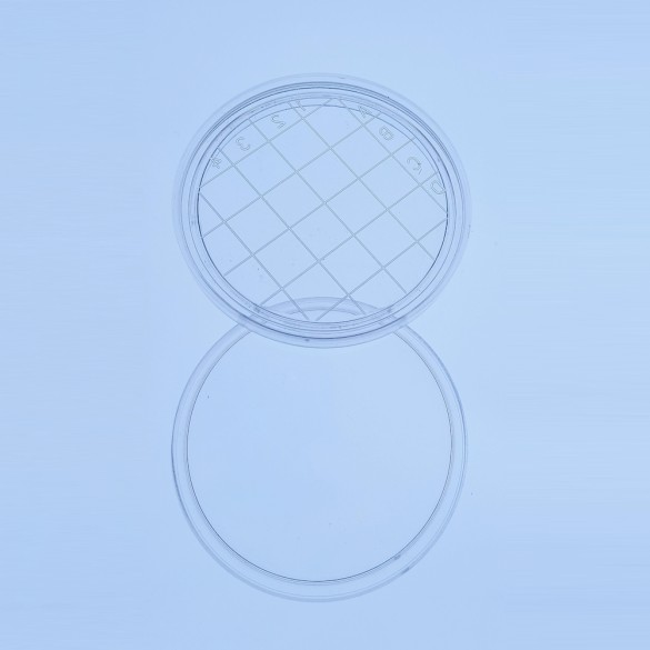 Contact dishes 55 mm vented sterile self-lock