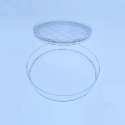 Contact dishes 55 mm vented sterile self-lock 2