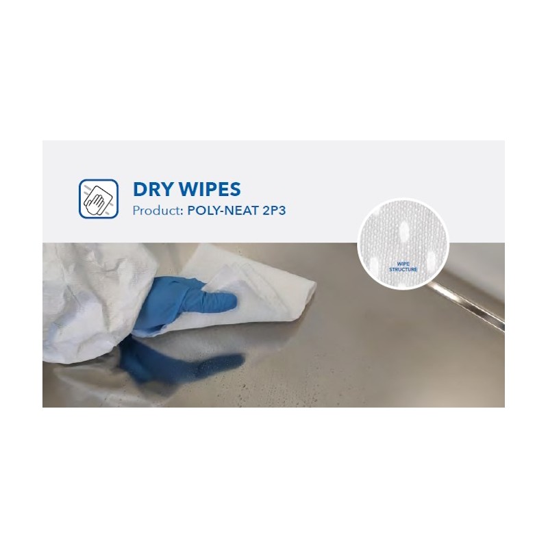 Polysorb 2P3G. Wipes 25x60 cm ready to