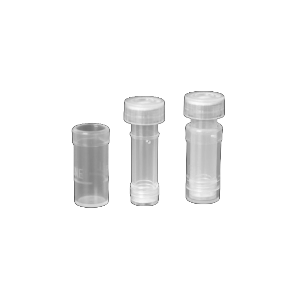 Filter Vial trasparente PTFE idrofobo 0,45 μm setto intero