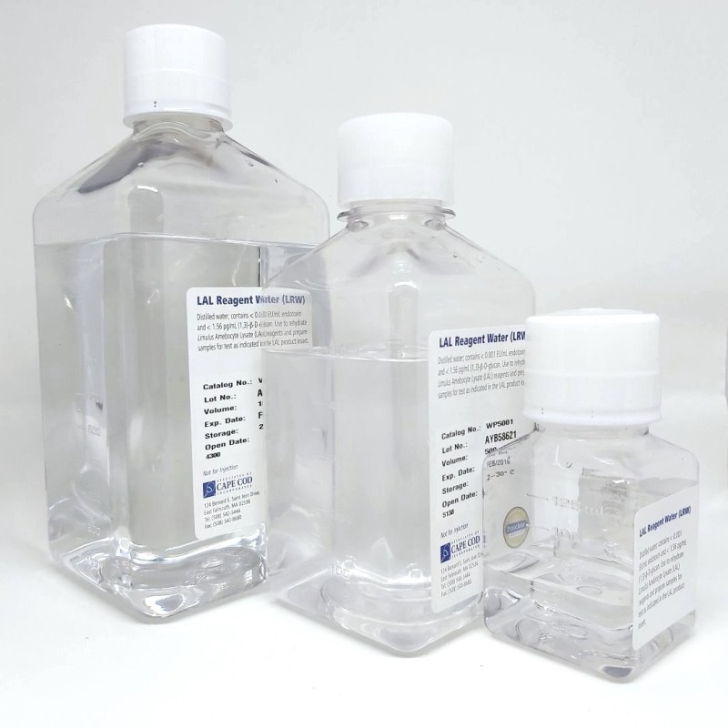 Acqua LAL apirogena in flacone di plastica 1000 ml