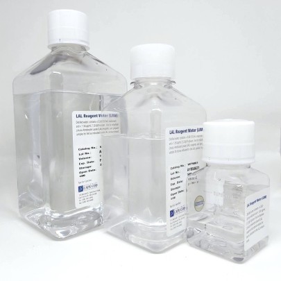 Acqua LAL apirogena in flacone di plastica 100 ml