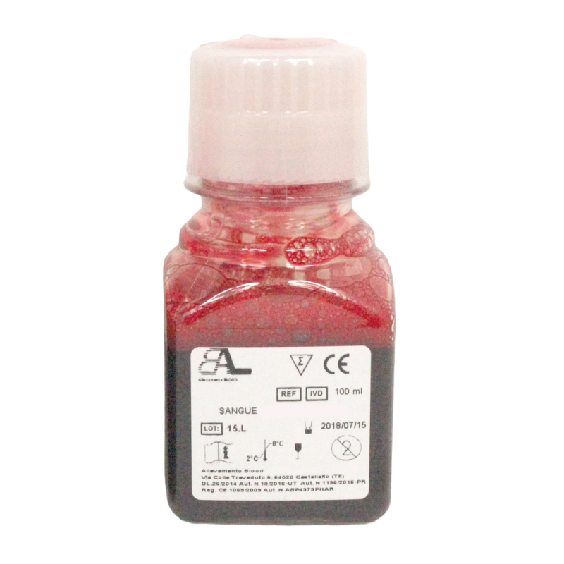 Sangue sterile defibrinato di montone