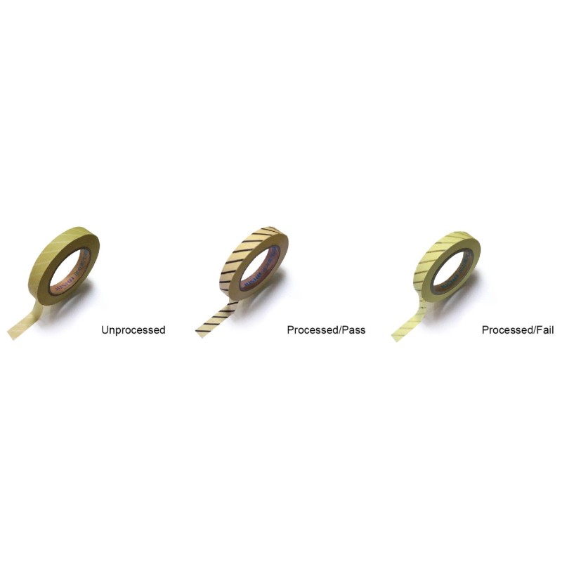 Autoclave indicator adhesive tape