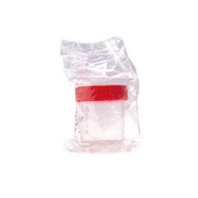 Cilindric containers 30 ml single pack