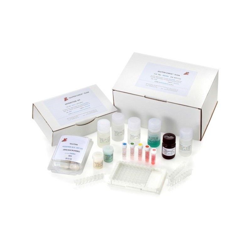 Gluten Check ELISA + 2 Gluten Check Extraction Kit A6017