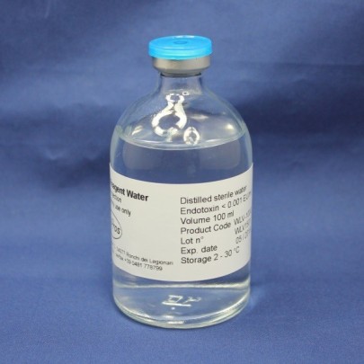 LAL Regaent Water, glass bottle, 100 ml, sterile
