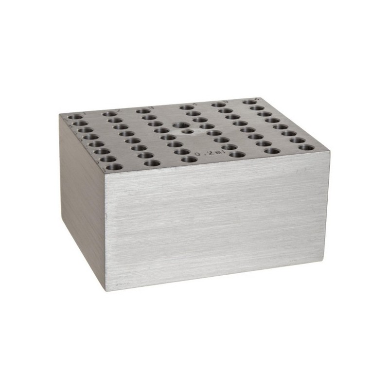 Blocco per 40 provette da 0,2 ml o 5 strisce PCR da 8 posti