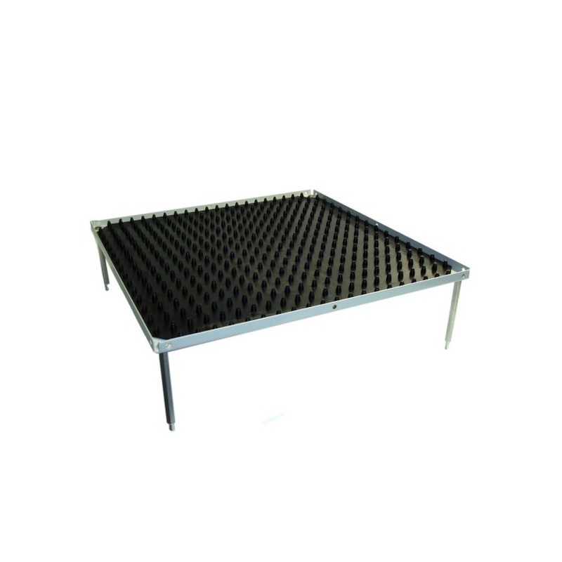 Piattaforma impilabile 30x30 cm tappetino corrugato