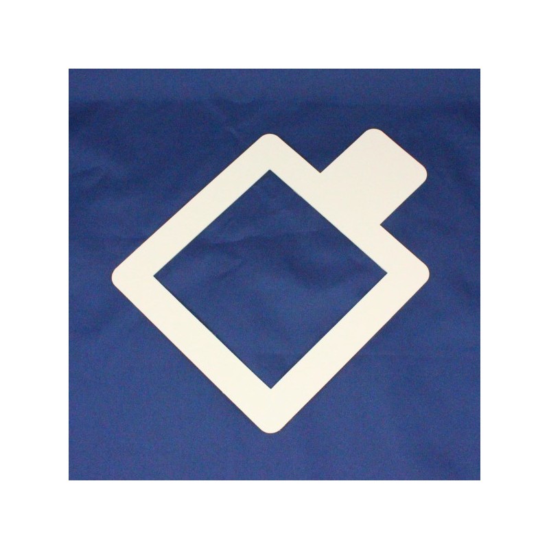 Quadrato 10x10 cm per campionamento superfici