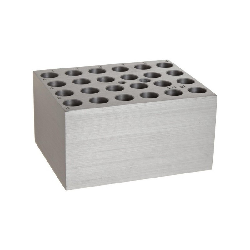Blocco per 24 provette da centrifuga da 1,5 ml