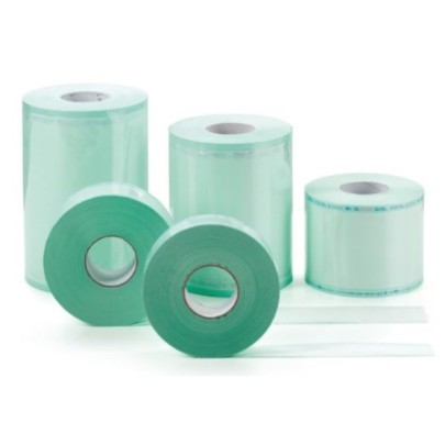Flat roll for sterilization steam, EtO 100 mm x 200 m