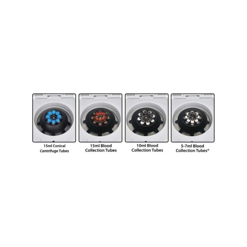 Optional: Adattatori per provette da 2, 5, 7 ml (12-13 mm)