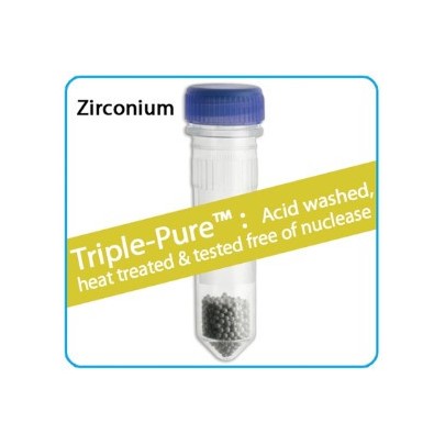 Perline di vetro 1 mm, provette
