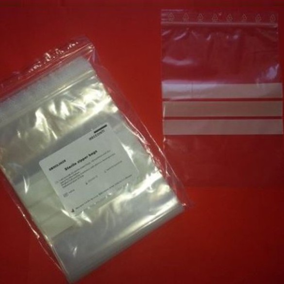 Sacchetti sterili con chiusura zip 300x400 mm