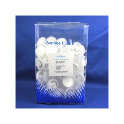 Filtro per siringa PVDF idrofilico 0,22 µm 25 mm