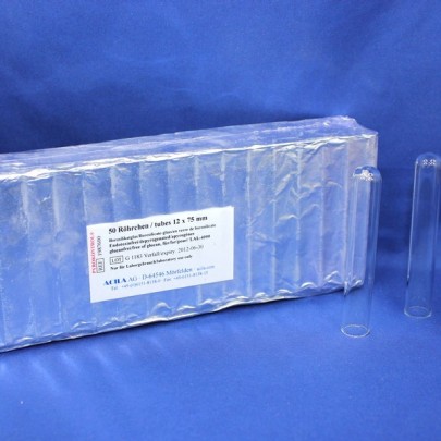 Borosilicate glass tubes 12x75 mm pyrogen free