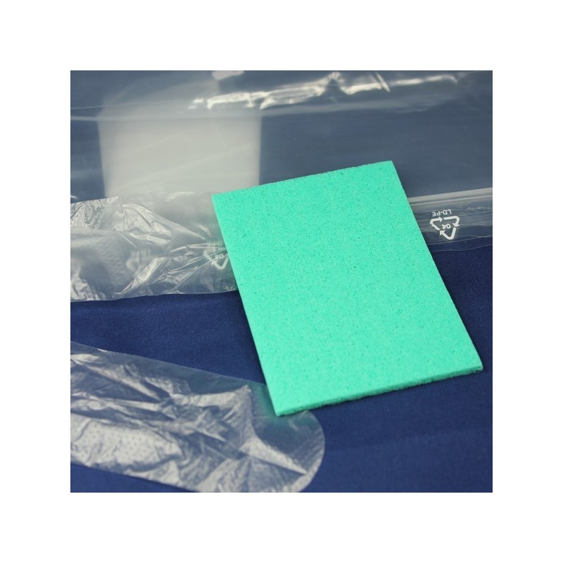 Sterile sponges wetted BPW