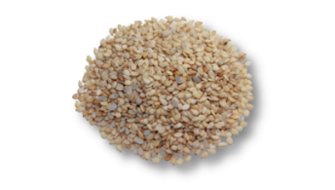 Sesame in foods and surfaces