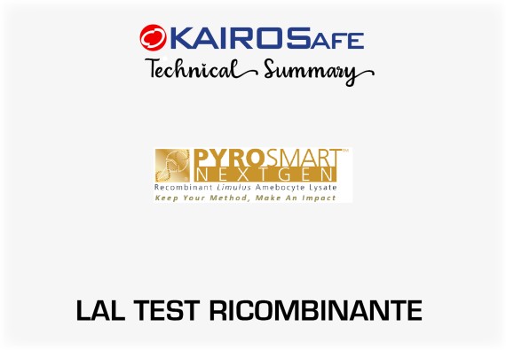 LAL TEST: METODO RICOMBINANTE Technical Summary n. 2