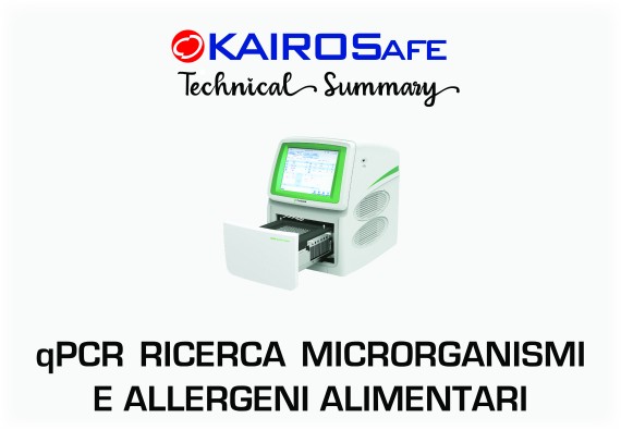 KIT qPCR MICRORGANISMI E ALLERGENI TECHNICAL SUMMARY N. 3