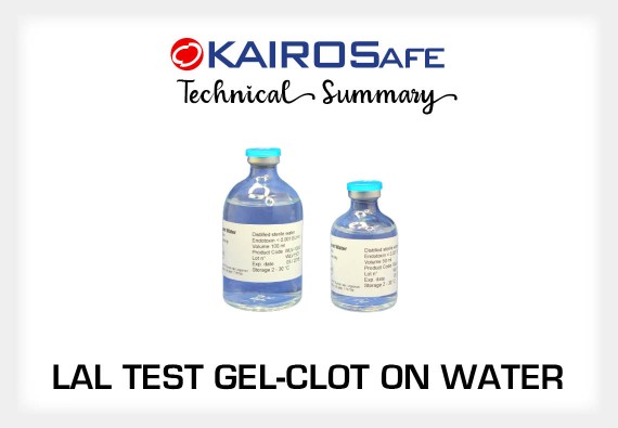 LAL TEST: GEL CLOT METHOD Technical Summary n. 1