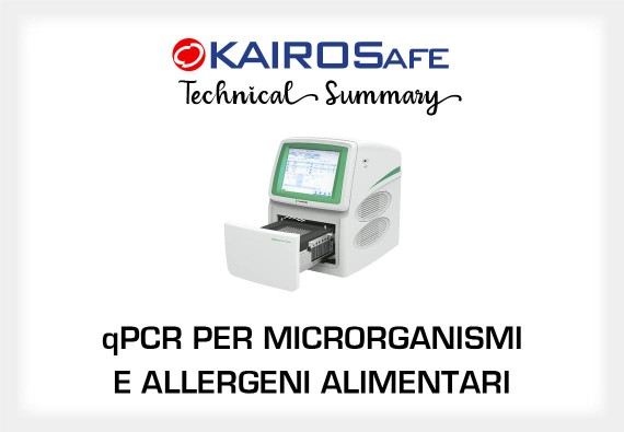 KIT qPCR MICRORGANISMI E ALLERGENI TECHNICAL SUMMARY N. 3